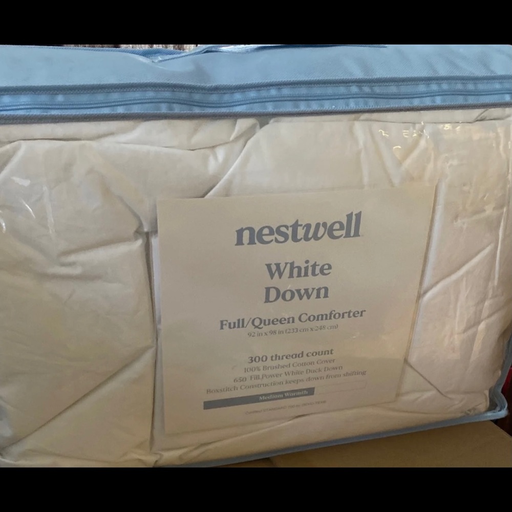 Nestwell down comforter